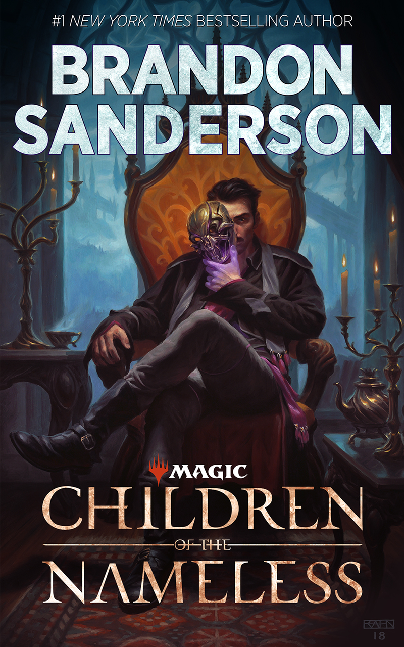 The full cover art for Children of the Nameless.